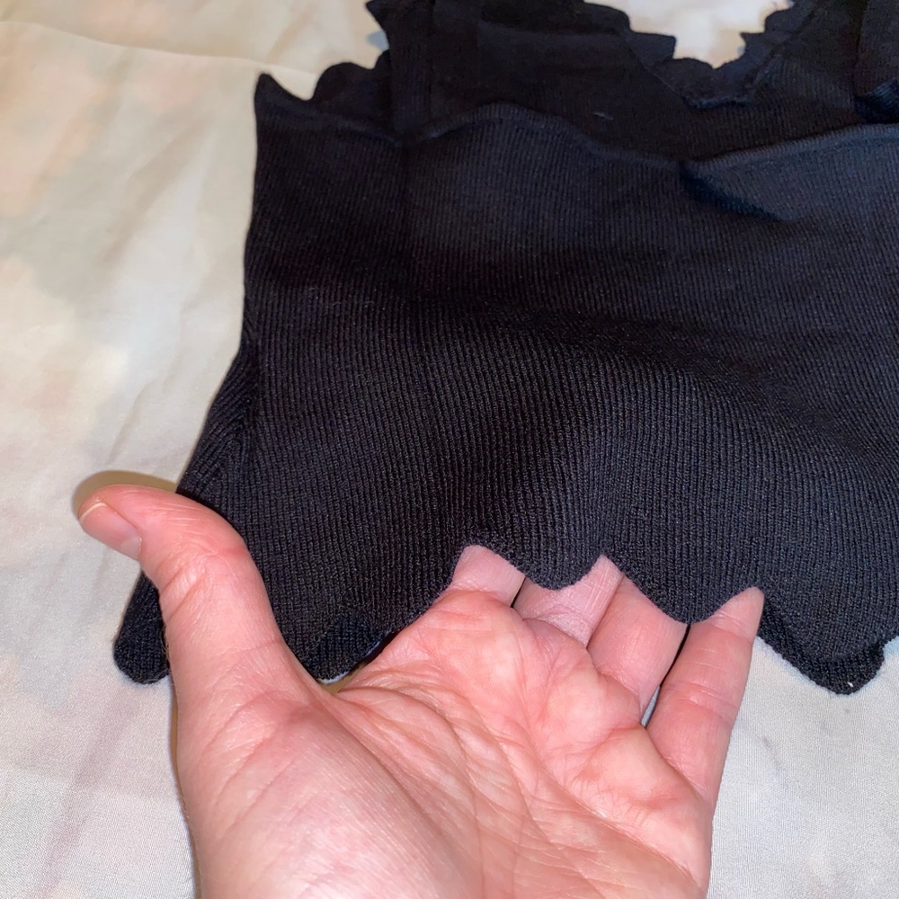 🌺 NEW Unity Plus Scallop Trim Cami Knit Top - Picture 13 of 14